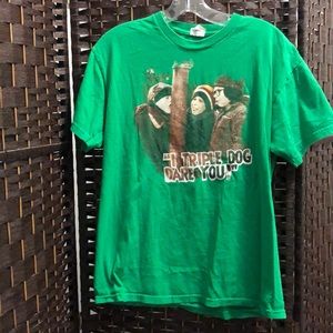 Green “A Christmas Story” t-shirt